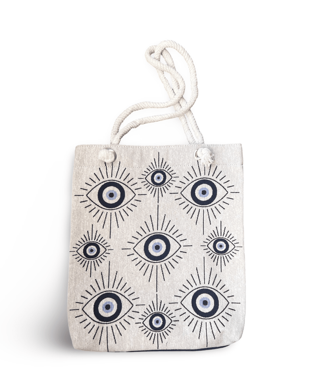 Evil Eye Beach Bag