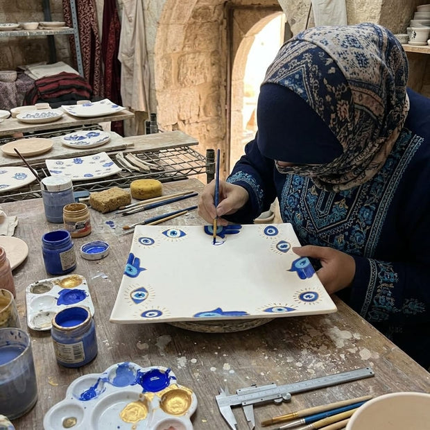 <h3>Hand-Painted, Jordan</h3>