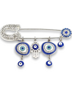 Silver Nazar Hamsa