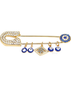 Gold Nazar Diamond