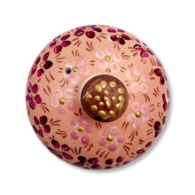 Load image into Gallery viewer, Hand-painted Pink Porcelain Floral Teapot Lid
