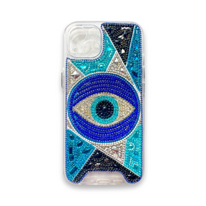 Blue Evil Eye Nazar Iphone Mobile Phone Cover Case