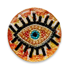 Load image into Gallery viewer, Copper Bronze Resin Evil Eye Nazar Pop Socket Iphone  Mobile Phone Accessories
