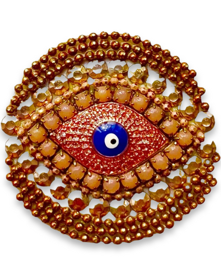 Bronze Copper Evil Eye Nazar Pop Socket Mobile Phone Accessories