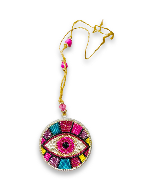 Beaded Multi-color Evil Eye Nazar Door Hanging
