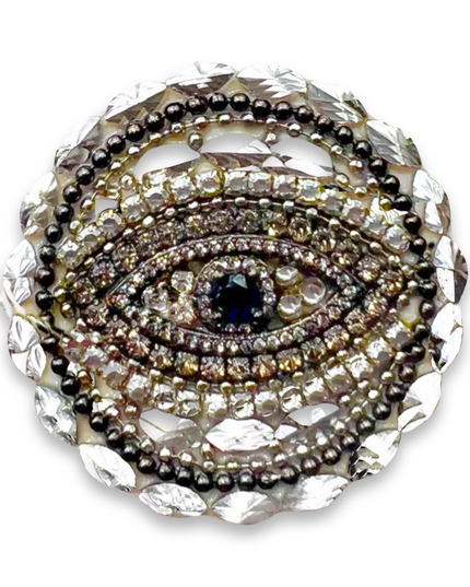 Silver Evil Eye Nazar Pop Socket Mobile Phone Accessories