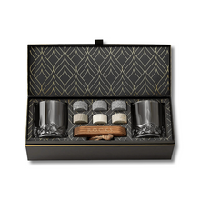 Load image into Gallery viewer, Whiskey Glass Gift Set with Rocks 
