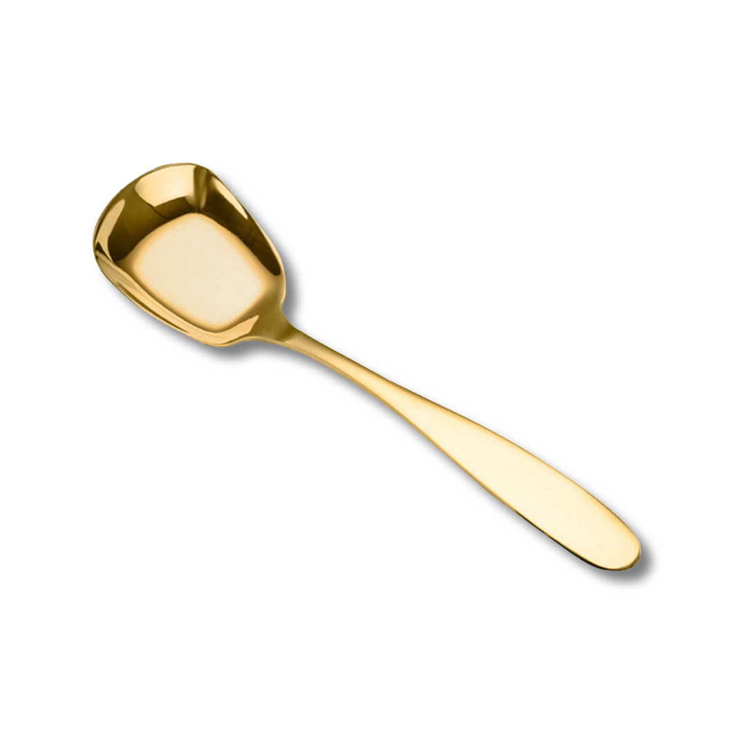 Gold Square Serving Spoon