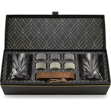 Load image into Gallery viewer, Whiskey Gift Set with Rocks and Glasses
