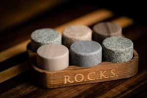 ROCKS Whiskey Chilling Stones Gift Set
