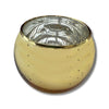 Gold Glass Round Candle Holder Votive