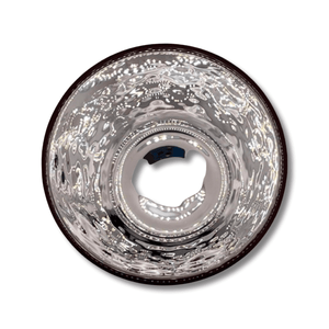 Silver Glass Votive Candle Holder Tealight