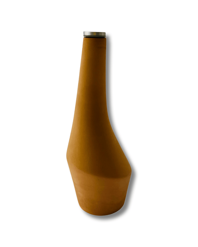Ergonomic Clay Water Jug Cinnamon Color