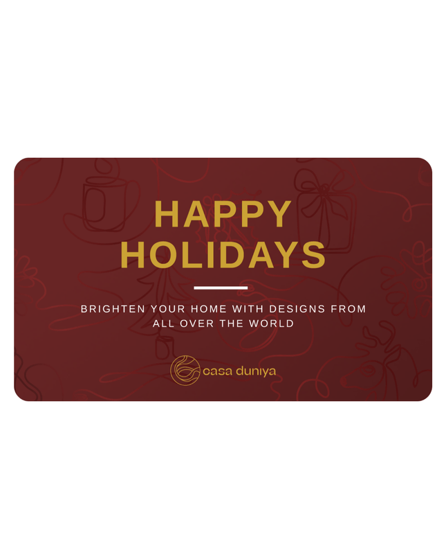 Casa Duniya Red Holiday E-Gift Card