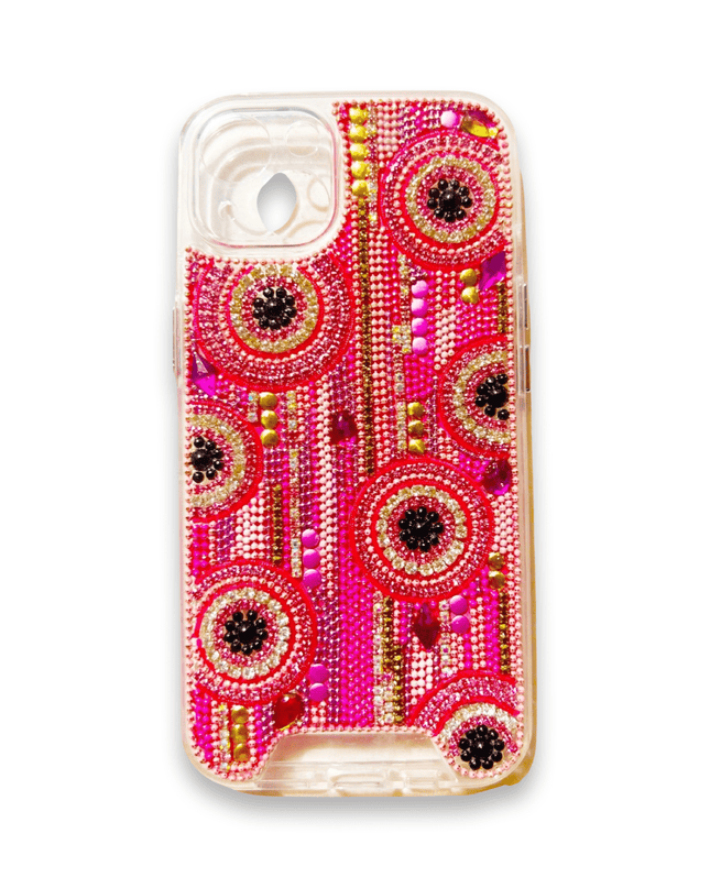 Pink Evil Eye Nazar Iphone Mobile Phone Cover Case