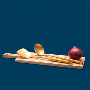 Brushed Gold Serving Ladle